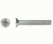 Винт с потайной головкой 6 ГОСТ 17475-80 длина 10 мм