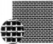 Сетка с квадратными ячейками без покрытия 45 ТУ 14-198-116-94 диаметр проволоки 2,8 мм